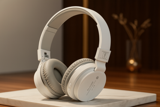 Eveliy HS12 Wireless Headphones for Music with Mic & Clear Calls Bluetooth