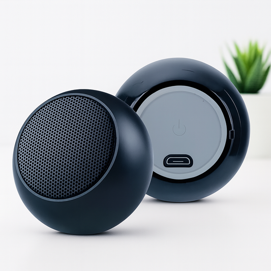 Eveliy Ultra Premium Metal Speaker 3 W Bluetooth Laptop/Desktop Speaker (Blue, Black, Green, 2.0 Channel)