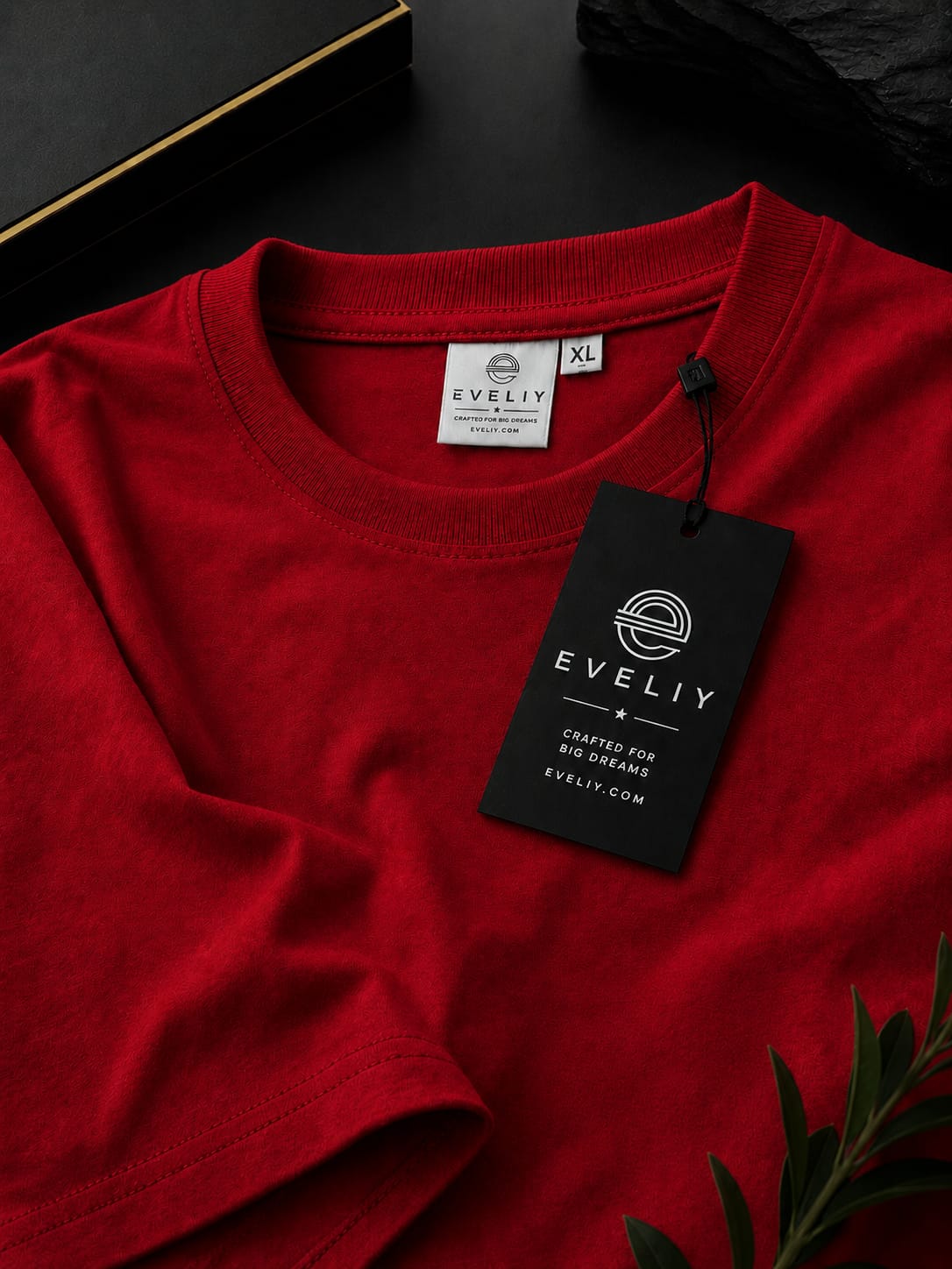 EVELIY Unisex Cotton Regular Fit T-Shirt | Casual Round Neck Tee