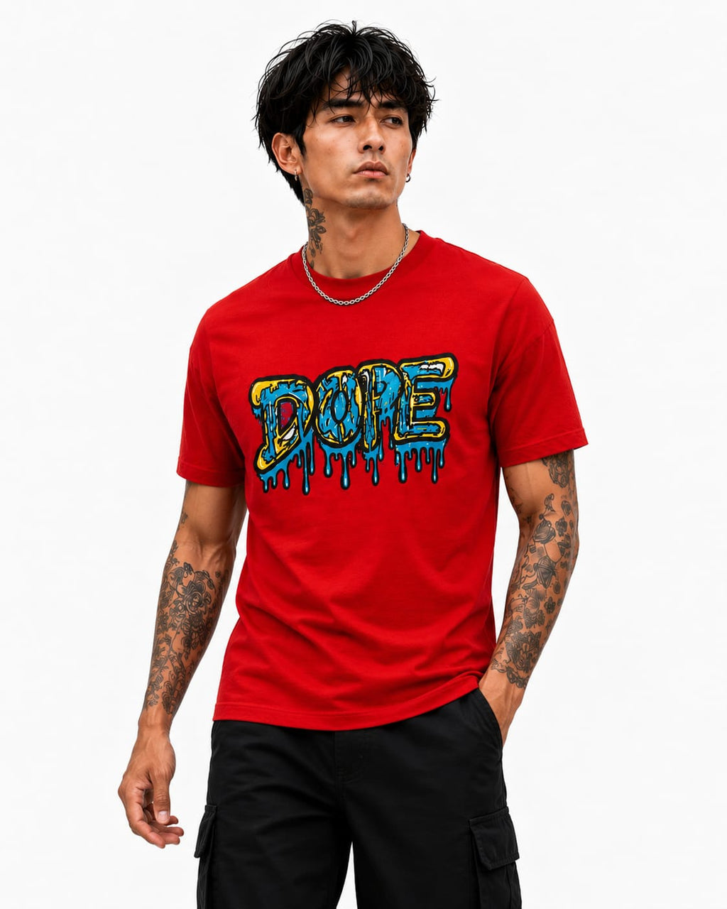 Men's Graphic Printed T Shirt | Grey Regular Fit Round Neck Casual T Shirt for Men