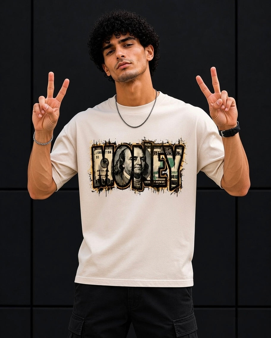 Men's Regular Fit Back Print T-Shirt