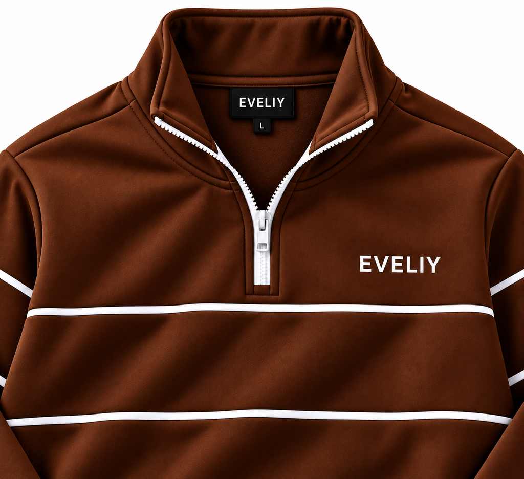 EVELIY 320 GSM Cotton Fleece Premium Tracksuit for Men