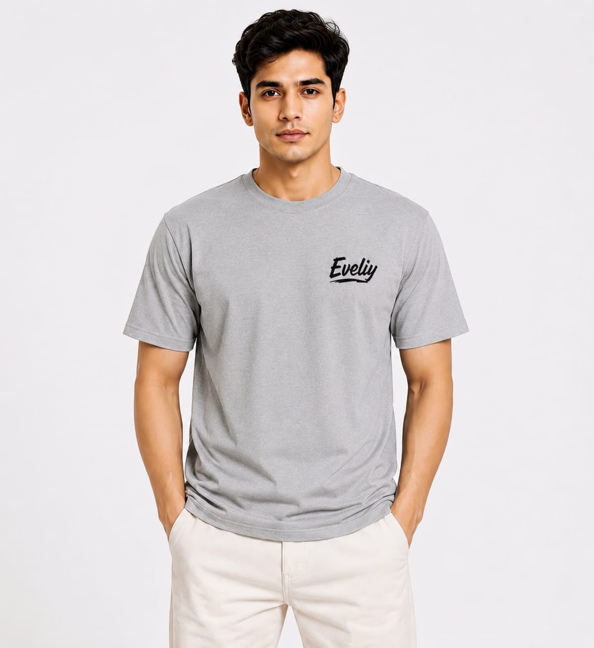 EVELIY Crocodile Graphic Cotton T-Shirt | Premium Regular Fit Round Neck Casual Tee for Men & Women