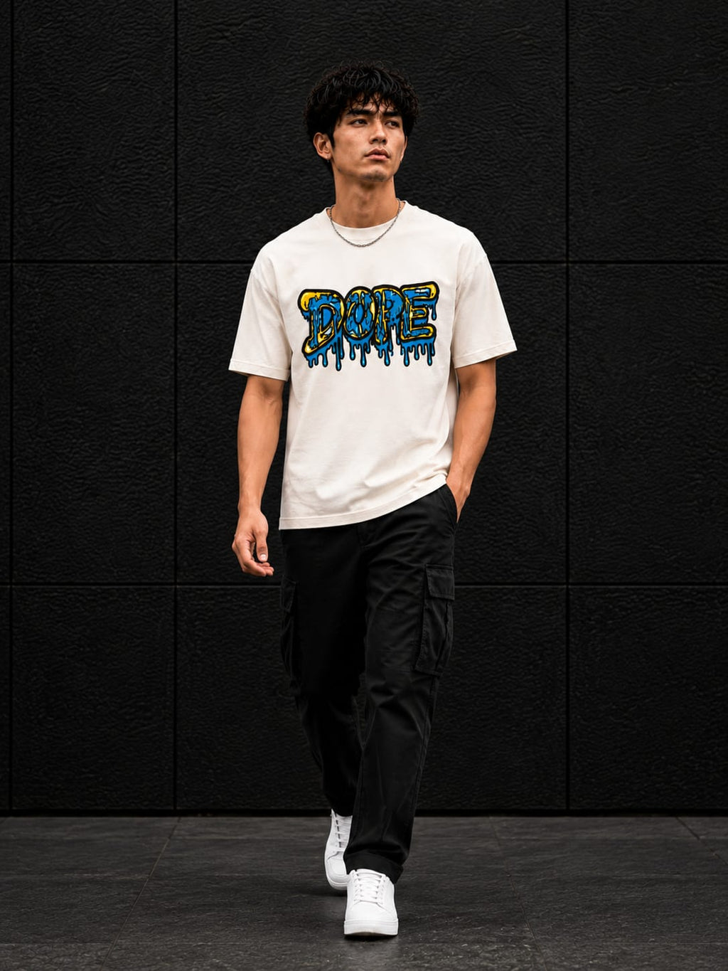 Men's Graphic Printed T Shirt | Grey Regular Fit Round Neck Casual T Shirt for Men