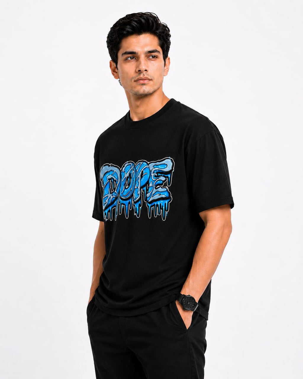 Men's Graphic Printed T Shirt | Grey Regular Fit Round Neck Casual T Shirt for Men
