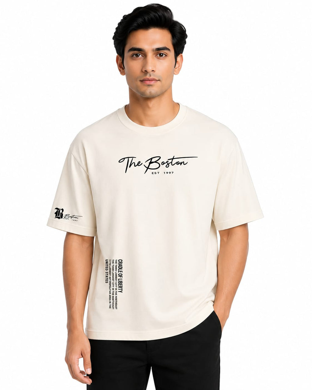 EVELIY Premium Cotton Unisex T-Shirt | Regular Fit Casual Wear