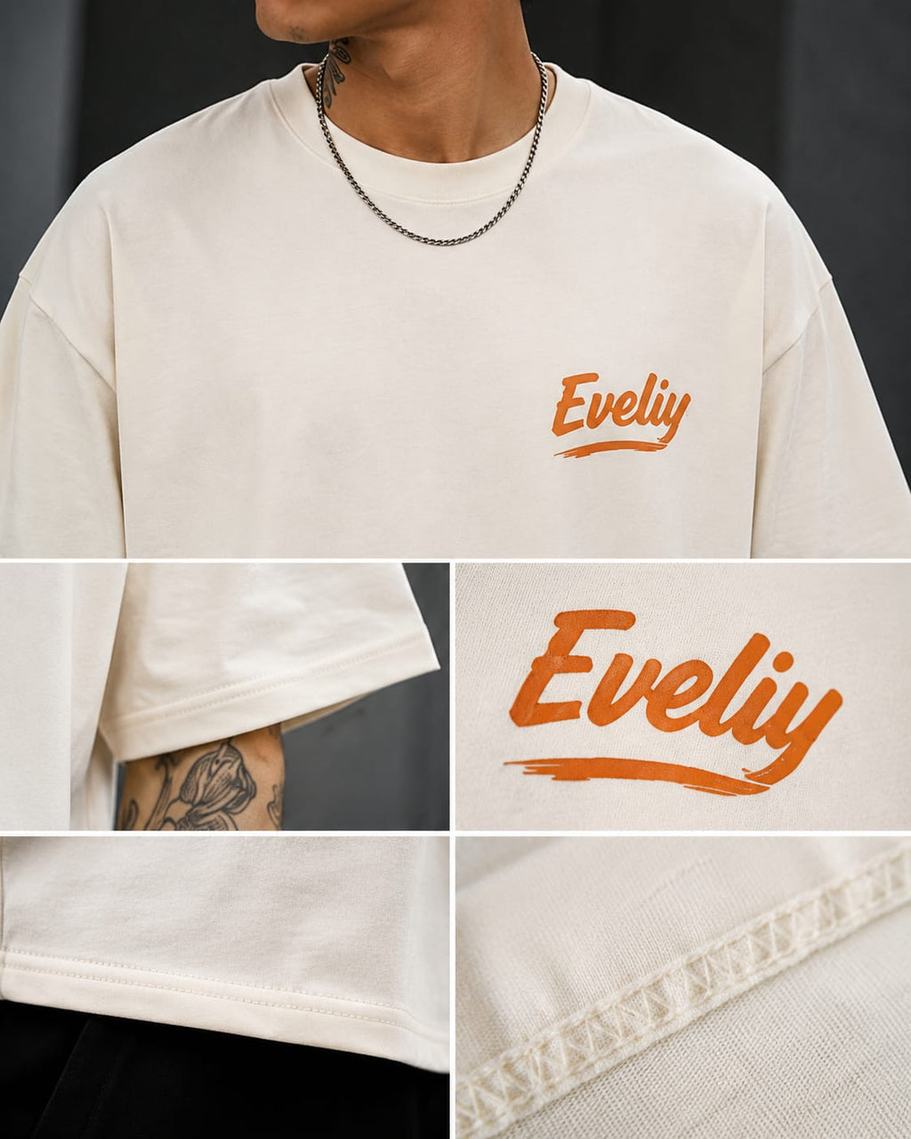 EVELIY Crocodile Graphic Cotton T-Shirt | Premium Regular Fit Round Neck Casual Tee for Men & Women