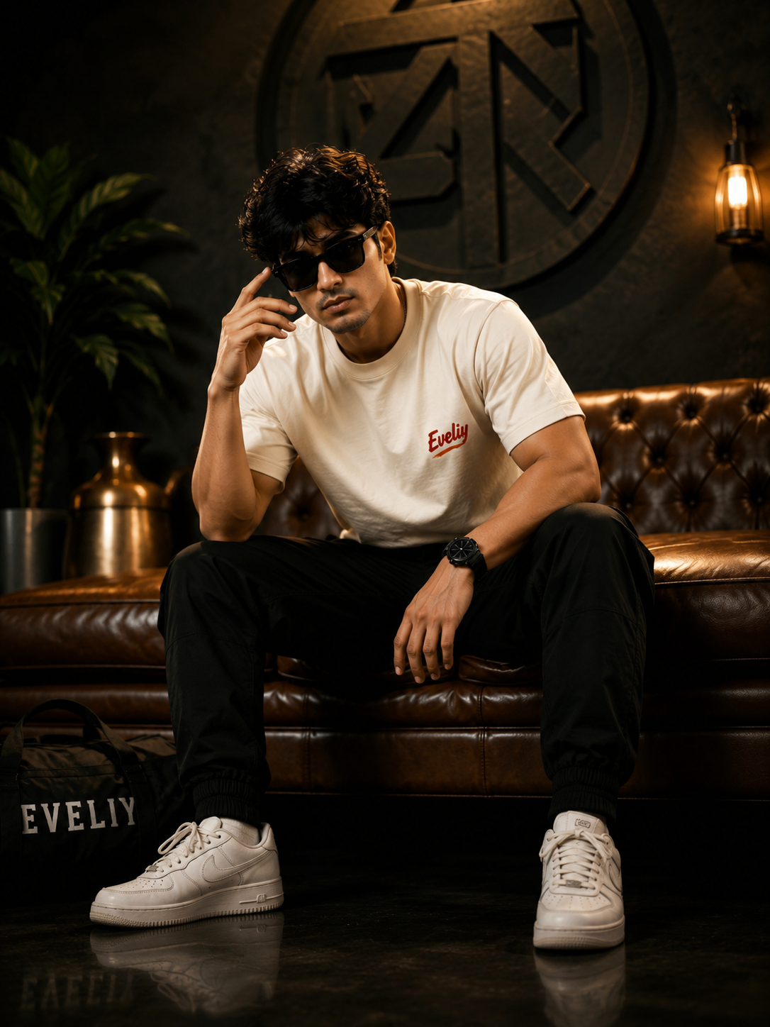Cockroach Janata Party Oversized T-Shirt for Men | Main Bhi Member Hu Back Print Streetwear Tee | EVELIY
