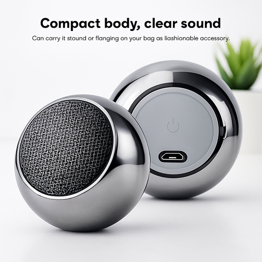 Eveliy Ultra Premium Metal Speaker 3 W Bluetooth Laptop/Desktop Speaker  (Blue, Black, Green, 2.0 Channel)