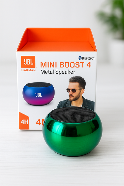 Eveliy Ultra Premium Metal Speaker 3 W Bluetooth Laptop/Desktop Speaker  (Blue, Black, Green, 2.0 Channel)