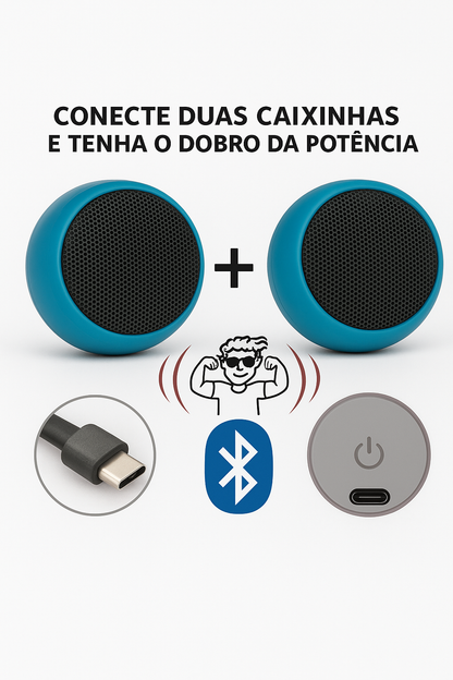 Eveliy Ultra Premium Metal Speaker 3 W Bluetooth Laptop/Desktop Speaker  (Blue, Black, Green, 2.0 Channel)