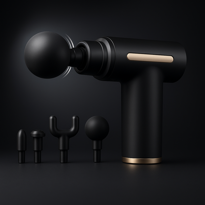 Silent High-Power Body Massager Gun | Back, Neck, Shoulder & Leg Pain Relief | Portable Muscle Booster for Gym & Home