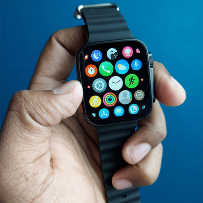 Premium Smartwatch with Bluetooth Calling | 1.85" HD Display, Fitness Tracker, Waterproof, Heart Rate & SpO₂ Monitoring | Compatible with Android & iOS