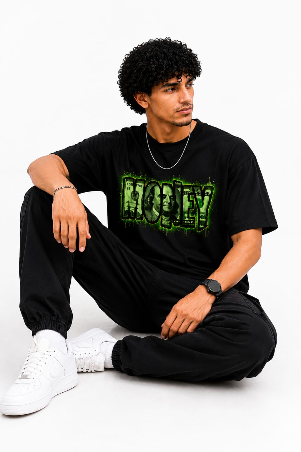 Men's Regular Fit Back Print T-Shirt