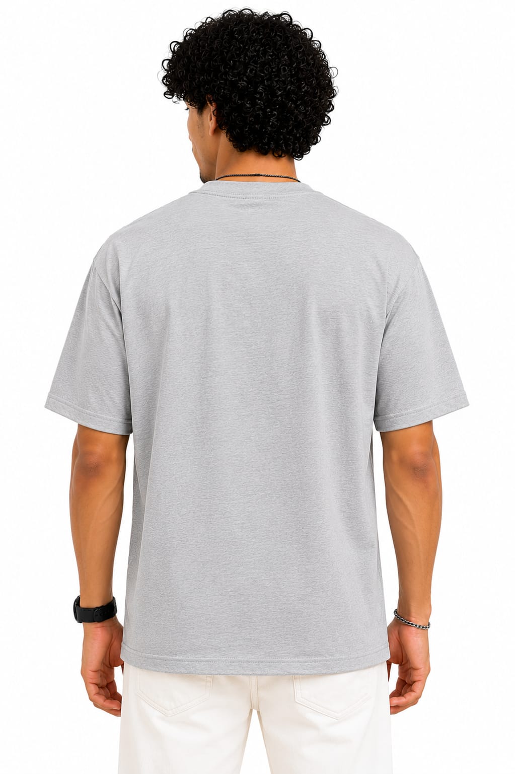 Men's Regular Fit Back Print T-Shirt