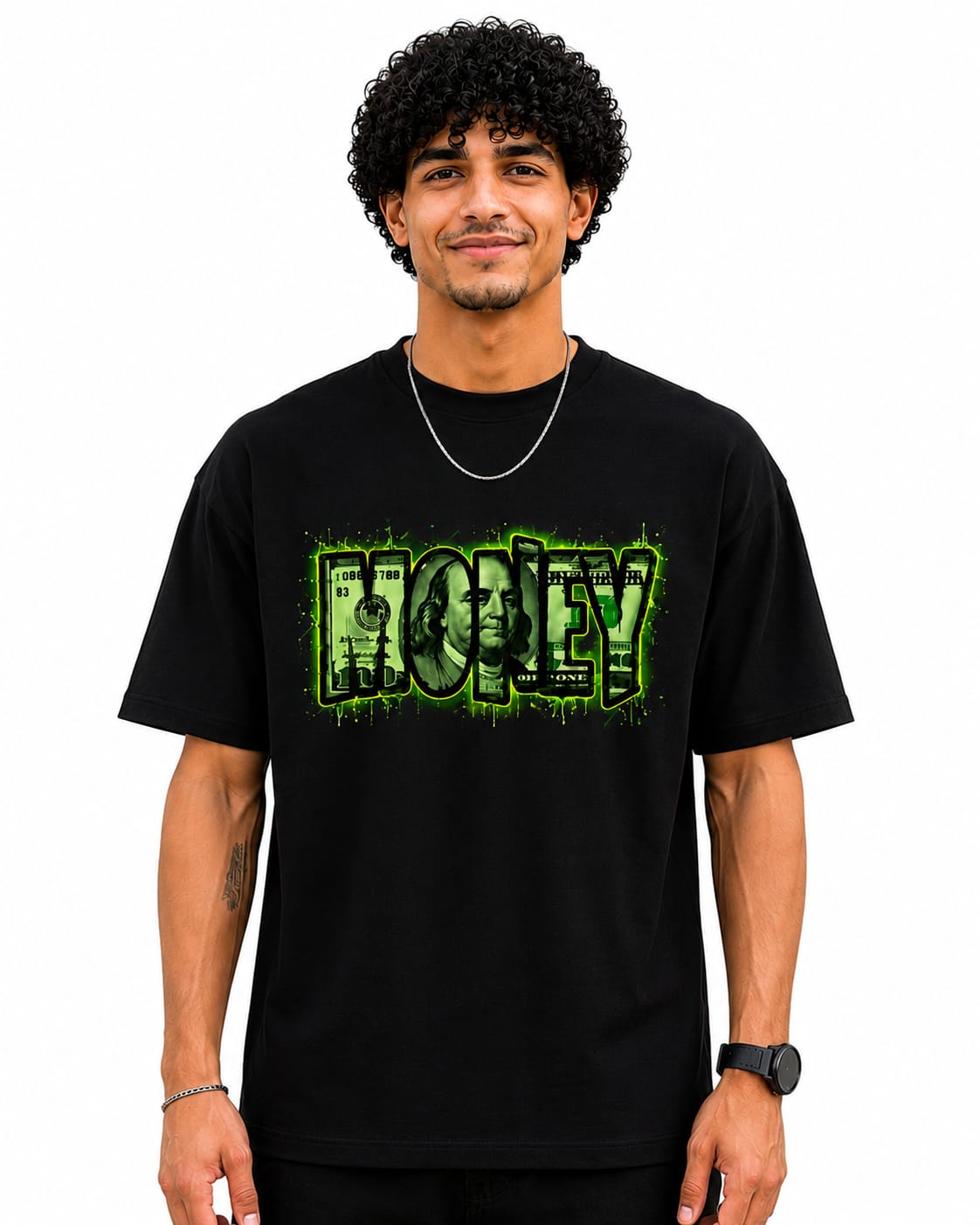 Men's Regular Fit Back Print T-Shirt