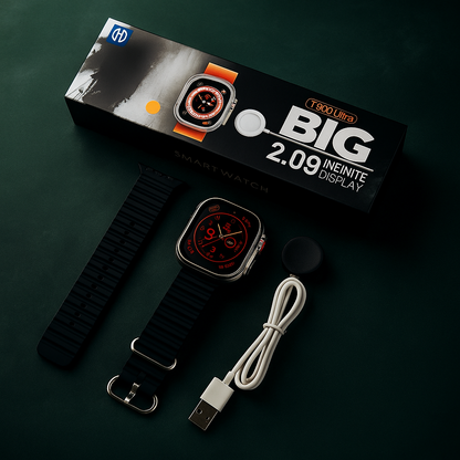 Premium Smartwatch with Bluetooth Calling | 1.85" HD Display, Fitness Tracker, Waterproof, Heart Rate & SpO₂ Monitoring | Compatible with Android & iOS