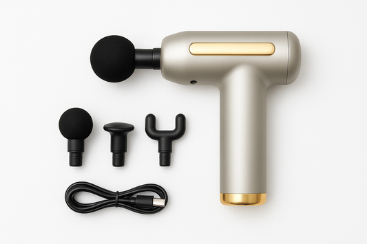 Silent High-Power Body Massager Gun | Back, Neck, Shoulder & Leg Pain Relief | Portable Muscle Booster for Gym & Home