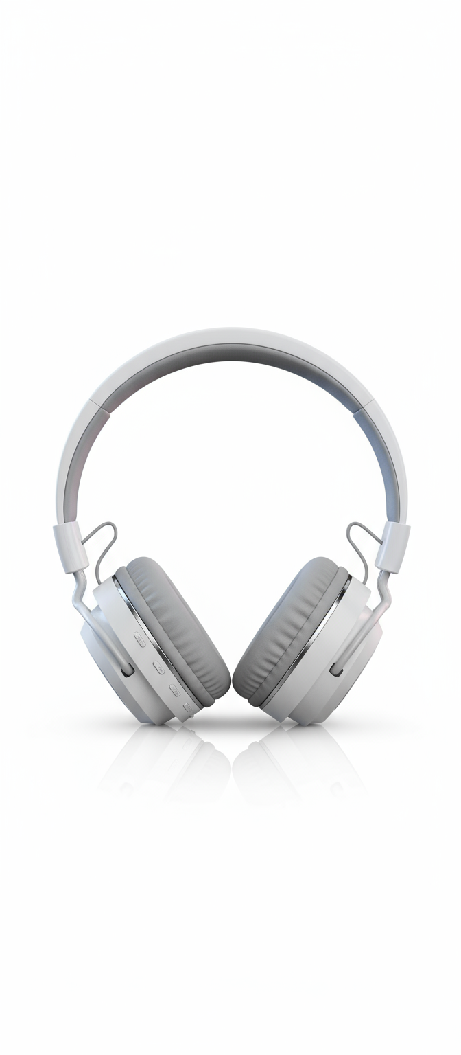 Eveliy HS12 Wireless Headphones for Music with Mic & Clear Calls Bluetooth